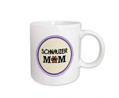 3dRose mug_151809_2Schnauzer Dog Mom Becher keramik ceramic