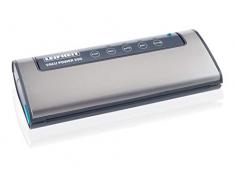 Leifheit Vakuumiergerät Vacu Power 500, Vakuumierer mit doppelter Schweißnaht, Lebensmittel bleiben 5x länger frisch, ideal zum Sous-Vide-Garen, Folienschweißgerät inkl. 10 Vakuumierbeuteln 20x30cm