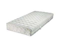 MALIE A1520249002 Smaragd medicott, Tonnentaschenfederkernmatratze, Wellness- Kaltschaumabdeckung, Härtegrad 2, 90 x 200 cm