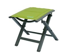 Meerweh Erwachsene Fusshocker Luxus Camping Klapphocker, Grün, XXL, 20024