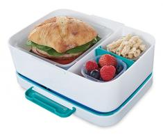 Rubbermaid LunchBlox Brotdose, auslaufsicher, mit Tasche Small blau