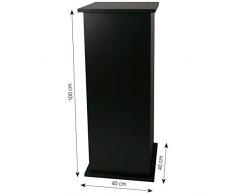 sera 32405 Unterschrank 100 cm mit Tür Black für Scaper Cube Aquarium