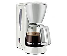 Melitta M720-1/1 Single5 M 720-1/1, Filterkaffeemaschine für kleine Haushalte, Filter-Kaffeemaschine, Kunststoff, 1.2 liters, Glaskanne Weiß/Grau