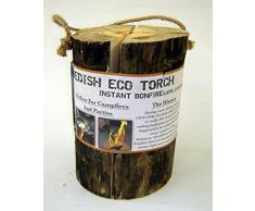 The Green Olive Firewood Company Schwedische Taschenlampe, groß, Natur