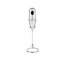 Caso Fomini Inox - Design Milchaufschäumer, Milchschäumer mit Edelstahlfeder, ideal auch für Milchshakes & Dressings, ca. 12.000 Umdrehungen / min.