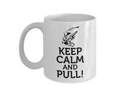 Kaffeetasse mit Tontaubenjagd 11 oz weiß