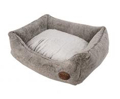 Nobby Komfort Bett eckig CUDDLY hellbraun L x B x H: 75 x 60 x 23 cm