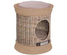 Happy House Rattan rund Hocker