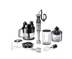 Bosch MaxoMixx Stabmixer Set MS8CM61X1, 12 Stufen, Turbostufe, Würfelschneider, 1000 Watt, Edelstahl