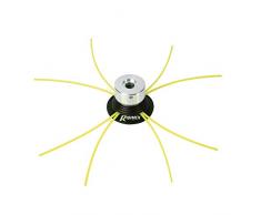 Ribimex Kopf Universal Rasentrimmer 4 Fäden Quadrate Ribiland schwarz 200 x 60 x 170 cm prdft. 15