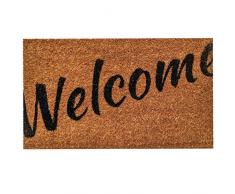 Ninamar Fußmatte “Welcome” aus Natur Kokosfaser - 75 cm x 44 cm