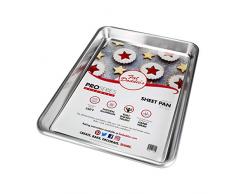 Fat Daddios Backblech Quarter (9 x 13 Inch) silber