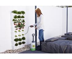 Minigarden Vertical Kitchen Garden für 24 Pflanzen, Tropfbewässerungs-Kit enthalten, freistehend am Boden aufstellbar oder zur Wandmontage, Lange Lebensdauer (Weiß)