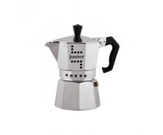 Bialetti Junior Espressokanne, Aluminium, Silber, 2 Tassen