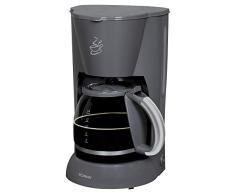 Bomann KA 183 CB Kaffeeautomat für 12-14 Tassen Kaffee, ca. 1,5 L Fassungsvolumen, Nachtropfsicherung, grau, 900