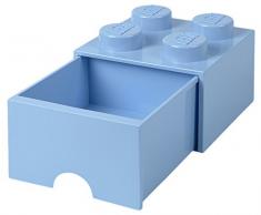 LEGO 4005 Schublade Brick Drawer 4, Plastik, Hellblau, 25 x 25 x 18 cm