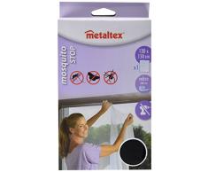 Metaltex 297700 Fliegengitter für Fenster 130 x 150 cm, weiß