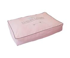 Happy House Luxury Living Block Kissen, klein, pink