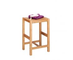 Zeller 13576 Hocker, Bamboo / 35 x 30 x 55