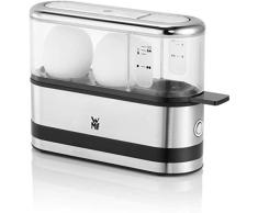 WMF Küchenminis 2-Eier-Kocher (250 W, Eierkocher für 1-2 Eier, mit Eipick, BPA-freies Tritan) cromargan matt