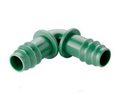 ABRISA Winkelstück für Gartenschlauch, Schwarz