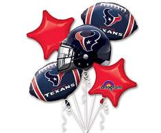 Anagram Bouquet Texans Folie Ballons, multicolor