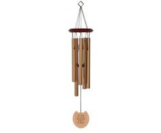 Chimesofyourlife Windspiel mit Pferde-Motiv, 48 cm, bronzefarben