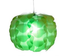 EGLO 92988 Pendelleuchte, Metall, E27, grÃ¼n