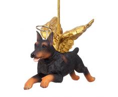 Christbaumschmuck - Ehren Der Pooch Dobermann Feiertags-Engels-Hundeornamente