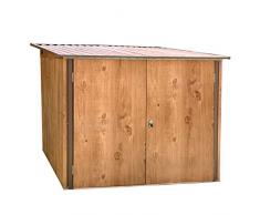 tepro Fahrradbox Fahrradgarage, Eiche