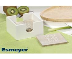 Esmeyer COAST Glasuntersetzer, Holz