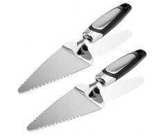 Tortenheber aus Edelstahl, 2 Stück