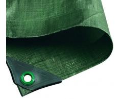 NOOR Abdeckplane Hobby 120g/m² Grün I 4 x 6 m I Allzweckplane für Schutz vor Witterung I Ideal geeignet für den Garten I UV-stabilisiert, beidseitig beschichtet, wasserfest, abwaschbar & langhaltig