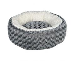 Trixie Bett Kaline ø 50 cm grau/Creme für Hunde und Katzen
