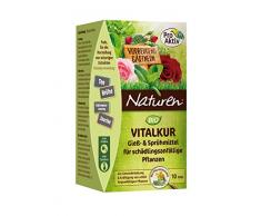 Naturen Bio Vitalkur Pflanzenstärkungsmittel zum gießen und sprühen für schädlingsanfällige Pflanzen mit Kräutermischung, 10 Pads