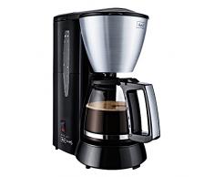 Melitta M720 Single5 Filter-Kaffeemaschine, Glaskanne Schwarz/Edelstahl