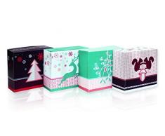 ROTH 80325 Adventskalender 24 Adventsboxen Winterwald