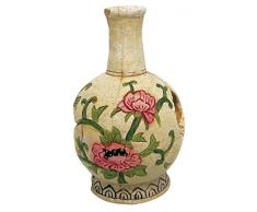 Wave Krug mit Blumen,