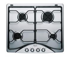 Whirlpool Europe PH akm526ir Kochfeld Classic, Metall, silber, 52 x 59 x 5.1 cm