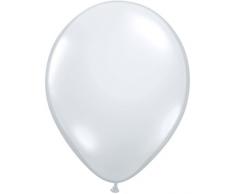 Pioneer Balloon Company Latex-Ballon, 100 Stück Transparente Luftballons 11 farblos