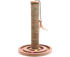 Karlie 560146 Kratzbaum Seegras +Spielzeug Brigitte H:44 cm, Durchmesser:30 cm