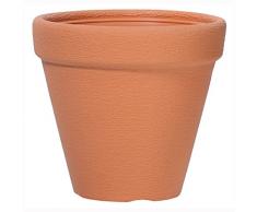 Kunststoff Blumentopf 40 cm Classic Massive für Innen- und Außeneinsatz, terracotta Farbe