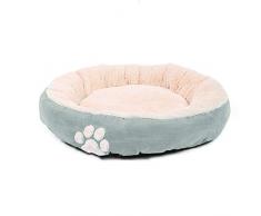 Hugs by Happy Pet Hugs Hundebett, rund, 61 cm, Taubengrau