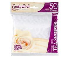 Embellish Deluxe Besteck, Weiß, 100 Stück