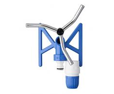 TAKAGI Metall-Kreisregner Sprinkler, Blau, 13,9x14,9x10 cm