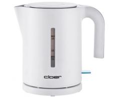 Cloer 4121 Wasserkocher / 2200 W / große Wasserstandsanzeige / Trockengeh- und Überhitzungsschutz / 1,2 Liter / weiß
