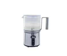 Solis Milchaufschäumer, 5 Funktionsarten, Für bis zu 350 ml Milch, Glas/Edelstahl, 600 Watt, Cremalatte