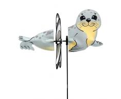 Invento Spin Critter Phoque Wetterfahne Tiere grau