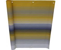 Angerer Balkonbespannung Nr. 500 gelb, 75 cm hoch, Länge: 6 Meter, 3318/500_600