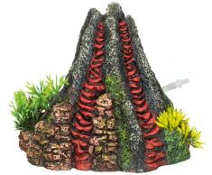 Nobby Aqua Ornaments VULKAN mit Pflanzen 14 x 13 x 12,5 cm
